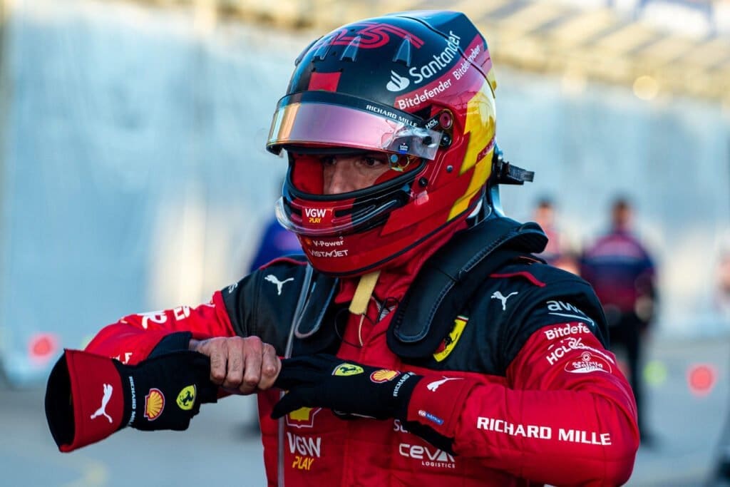 sainz-ferrari hamilton