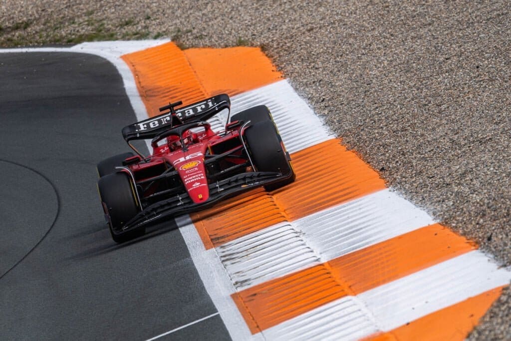 Charles Leclerc al Dutch GP