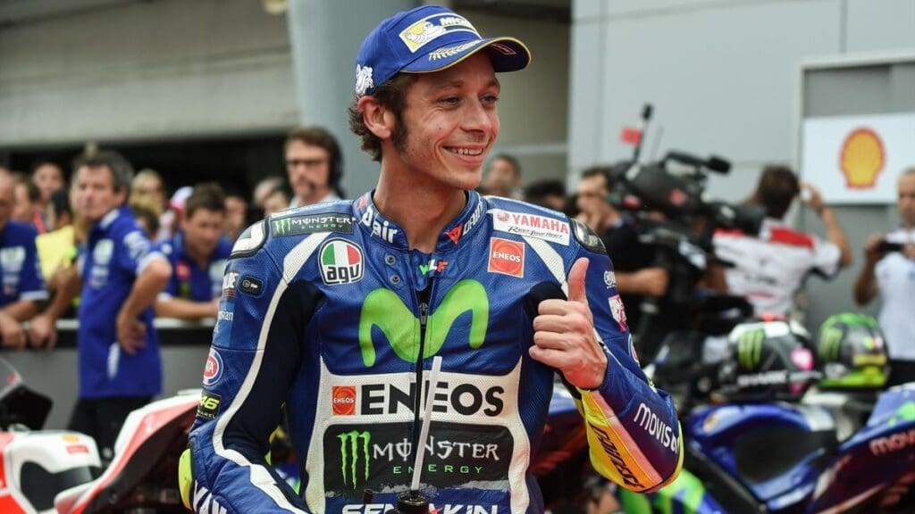 Valentino Rossi, nato e cresciuto a Tavullia