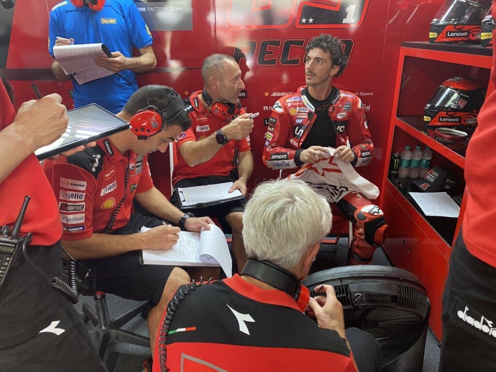 Pecco Bagnaia proverà a rifarsi dopo 2 cadute nelle ultime 3 gare in MotoGP