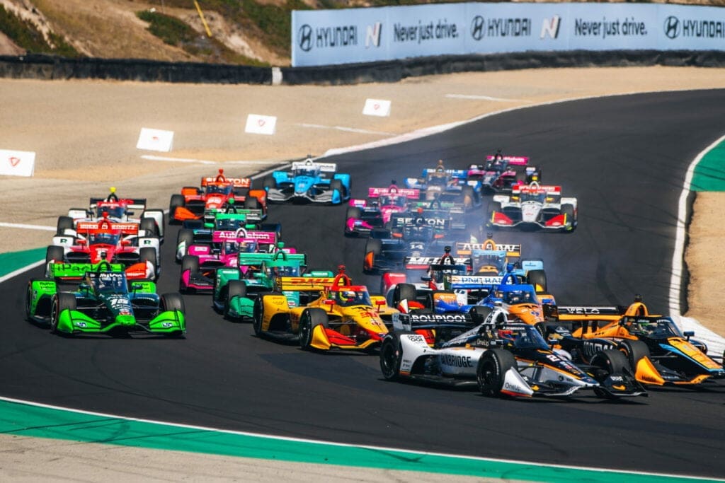 Colton Herta corre in IndyCar, categoria dove non serve la Superlicenza per correre