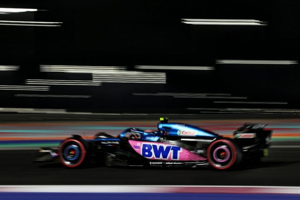 Esteban Ocon al GP del Qatar