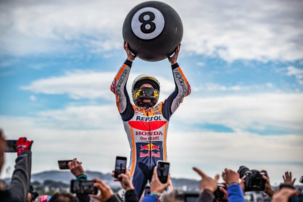 L'ultimo mondiale MotoGP vinto da Marc Marquez e dalla Honda, nel 2019