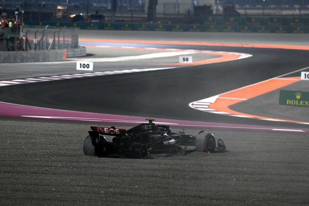 mercedes incidente qatar