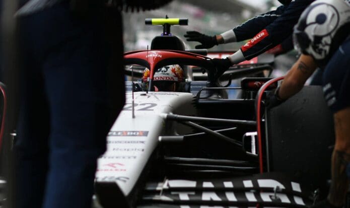 alphatauri rb19 sospensioni