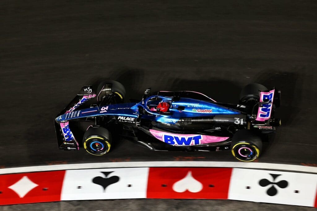 Esteban Ocon, arrivato in P4 a Las Vegas davanti proprio a Lance Stroll
