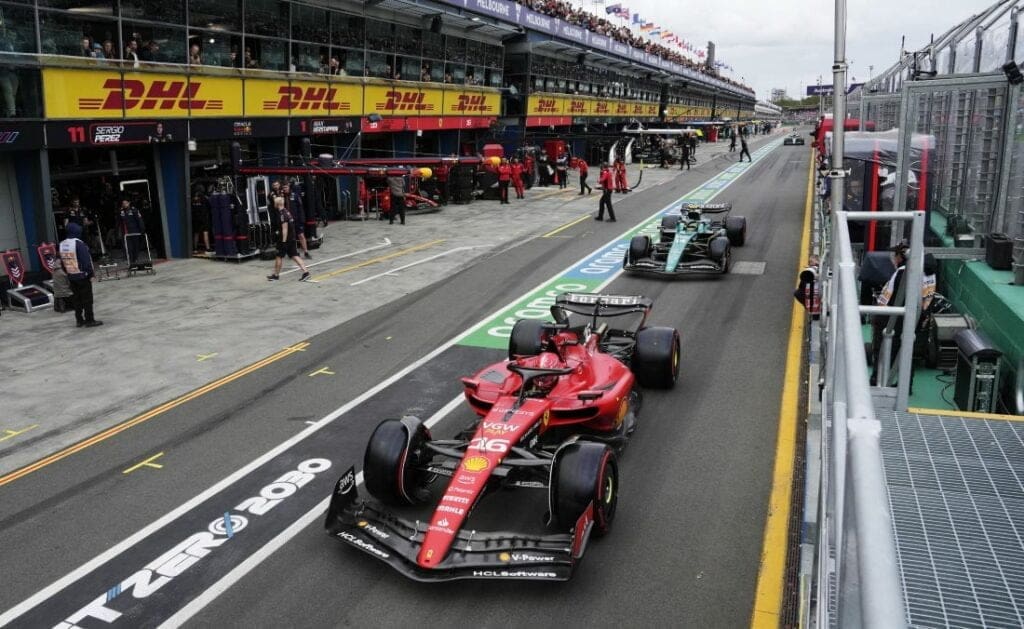 limite di velocità in pit lane