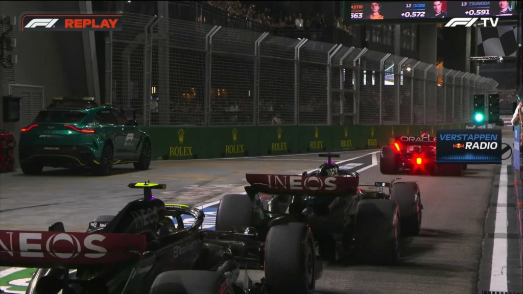 Niente più impeding ai box dal GP del Brasile