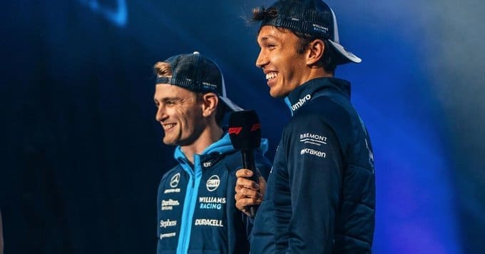 Alex Albon e Logan Sargeant, ora compagni di squadra in Williams