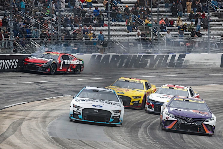 La folle impresa di Ross Chastain nella penultima gara del 2022: la manovra ha permesso a Ross di entrare nella finale
