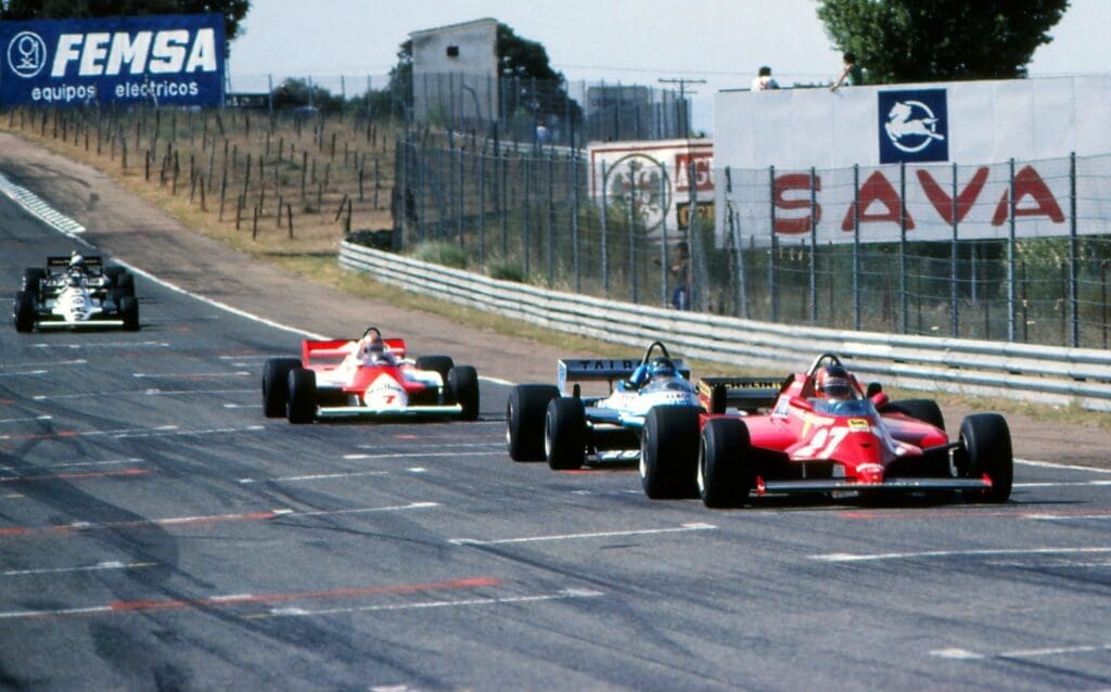 In foto il GP di Madrid 1981: questo è l'ultimo GP a Madrid fatto dalla F1, la quale tornerà nella Capitale dal 2026