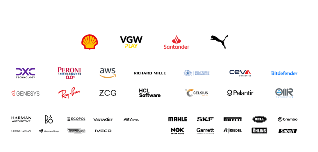 Ecco la lista sponsor Ferrari 2024, con alcune new entries