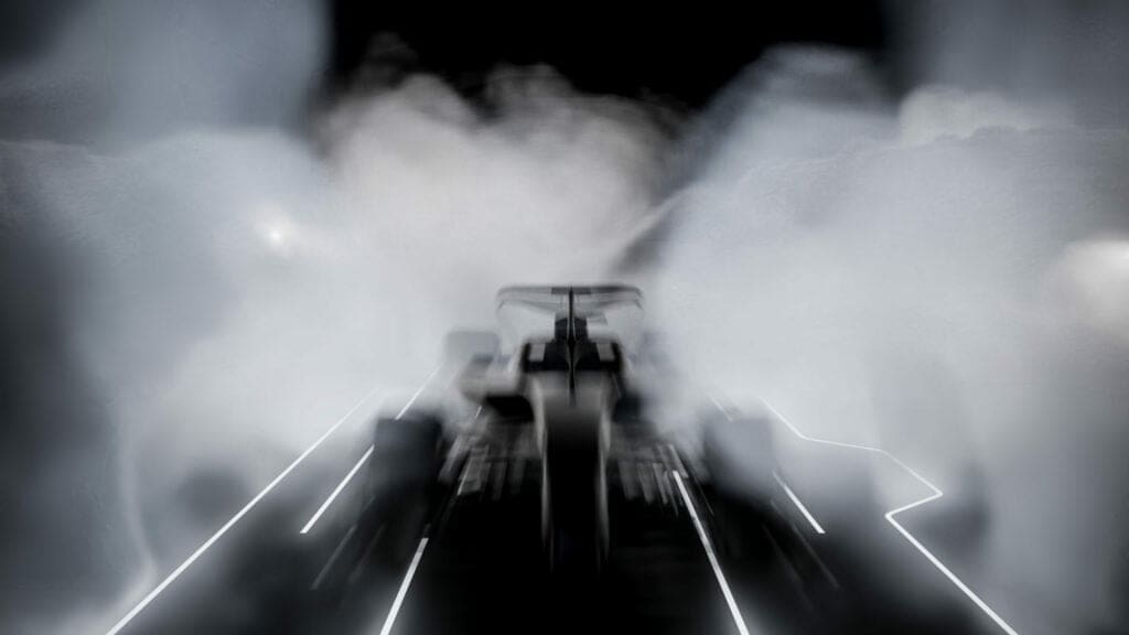 La locandina con cui Sauber ha annunciato il nuovo "Stake F1 Team"