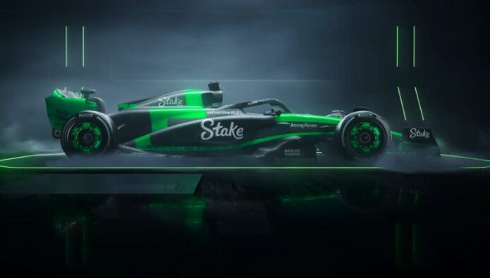 La neonata Stake Sauber 2024, presentata lo scorso 5 febbraio