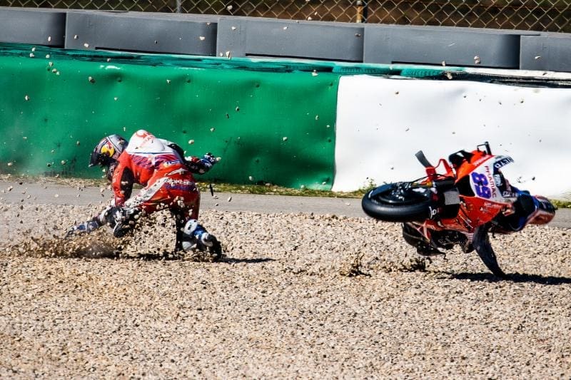 L'incidente di Martin a Portimao nel 2021