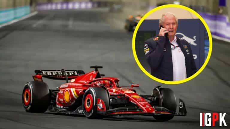 helmut marko e la ferrari