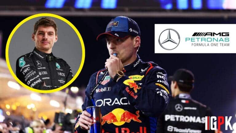 max verstappen in mercedes