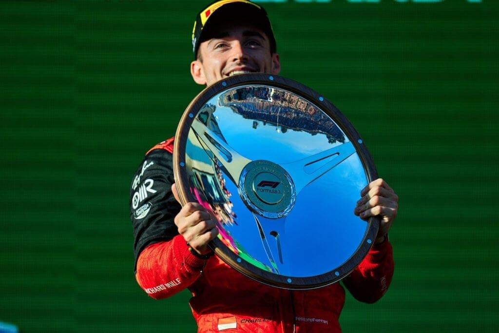 charles leclerc melbourne 2022