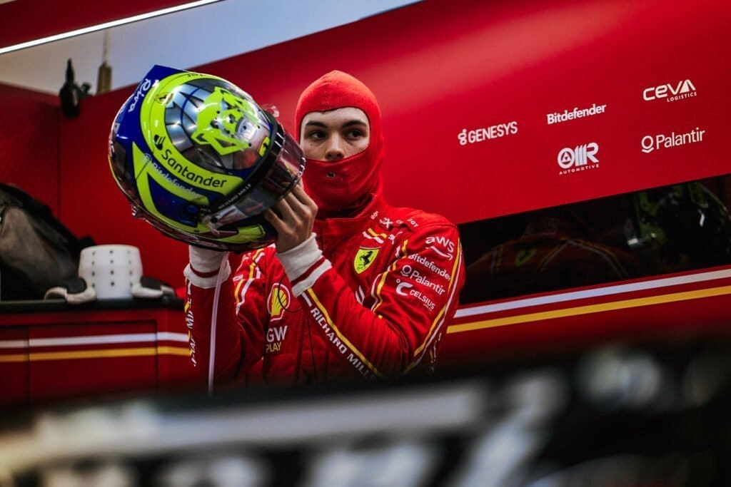 Esordio per Ollie Bearman in Ferrari a Jeddah: è il più giovane "Rosso" della storia!