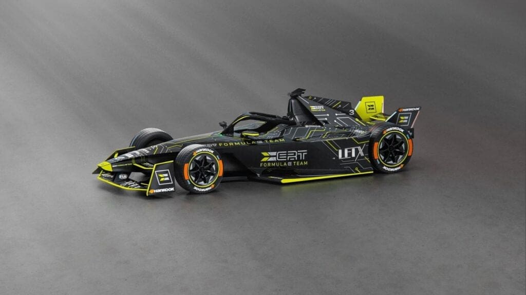 La livrea del team ERT, che Marta García porterà in pista nei Rookie Test di Berlino.