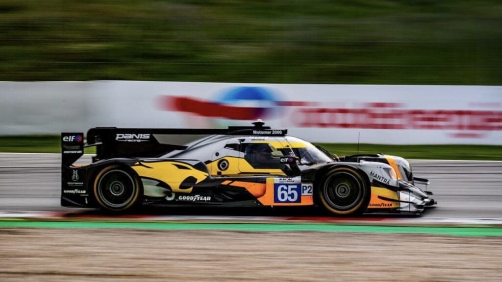 Test ELMS 2024 a Barcellona: Arthur Leclerc segna 1:28:254 con il team Panis Racing Oreca-Gibson.