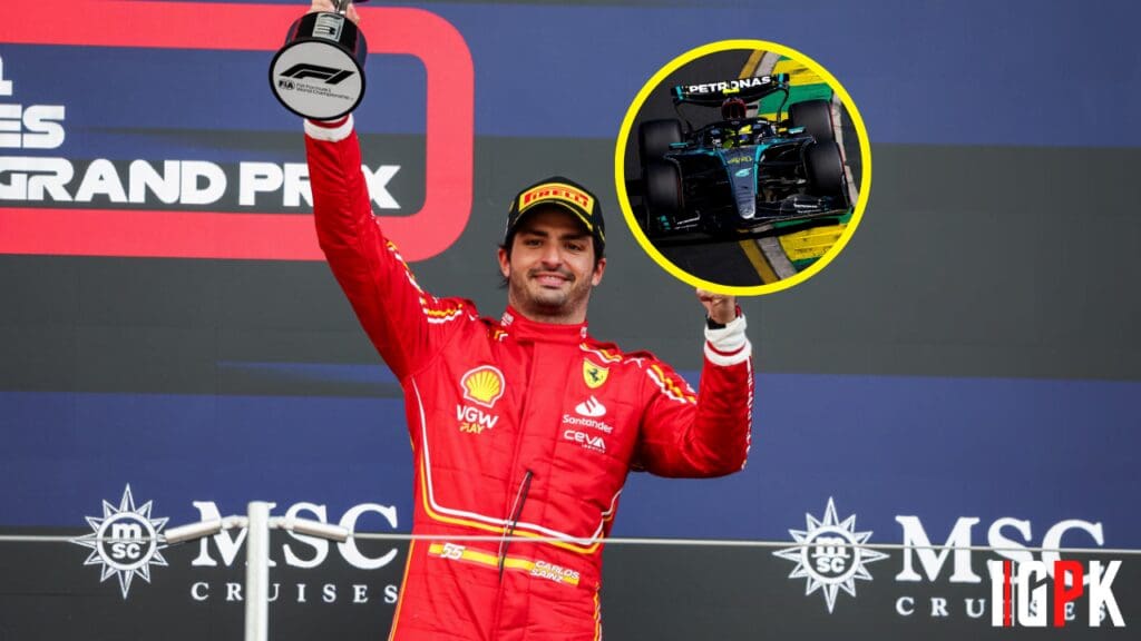 carlos sainz in mercedes