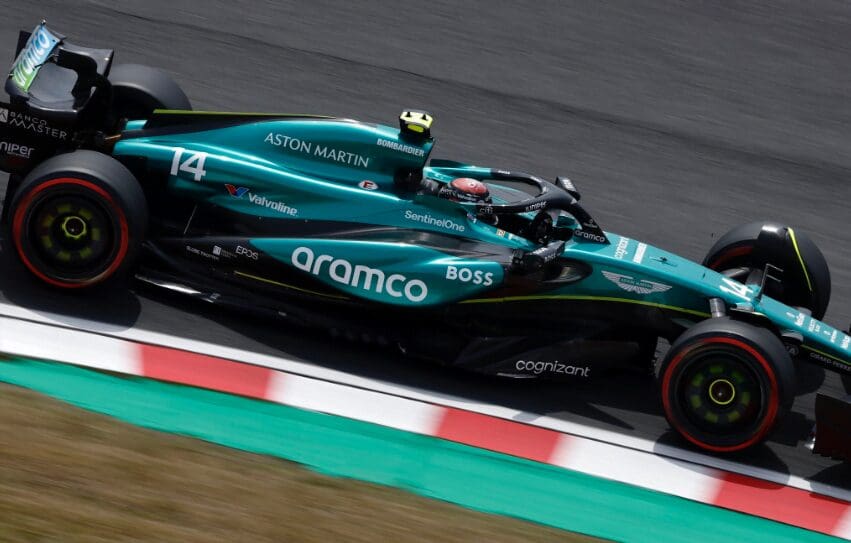 Aggiornamenti Aston Martin a Suzuka: ecco le nuove pance!