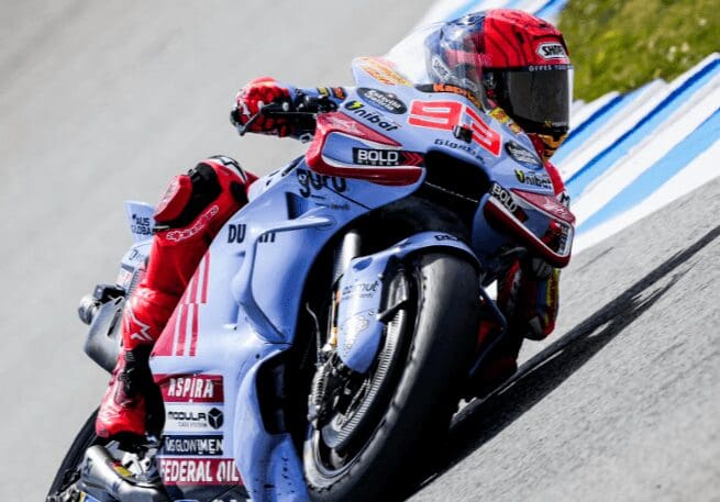Marc Marquez, in POLE nelle qualifiche MotoGP a Jerez