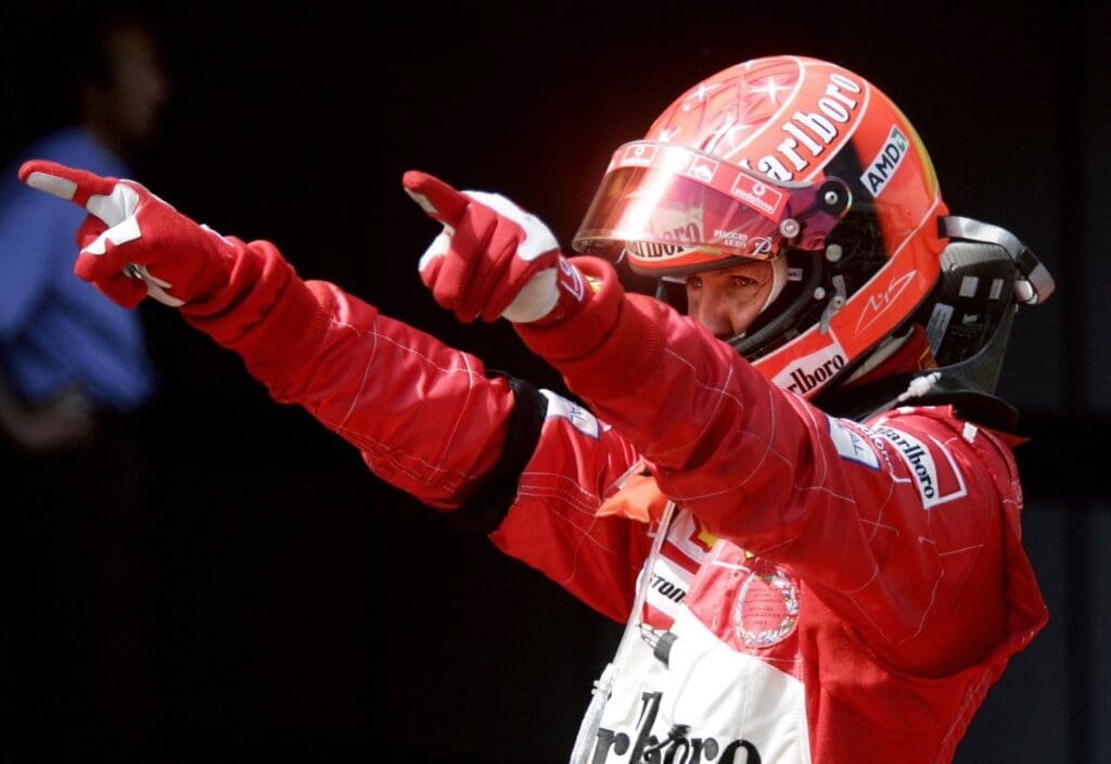 record imbattibile di schumacher