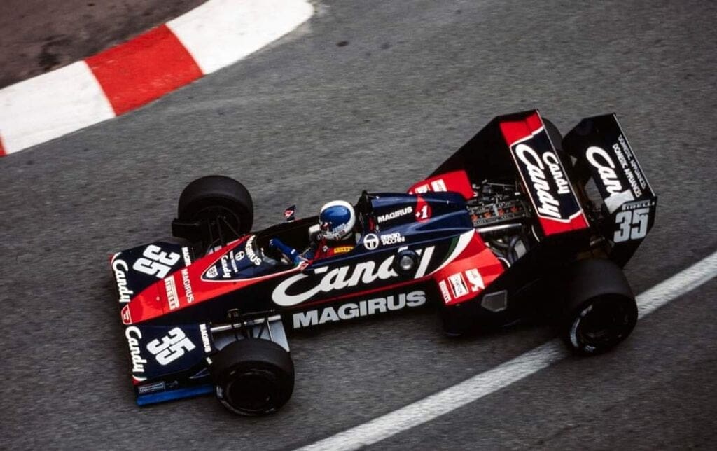 La Toleman a Montecarlo, Monaco