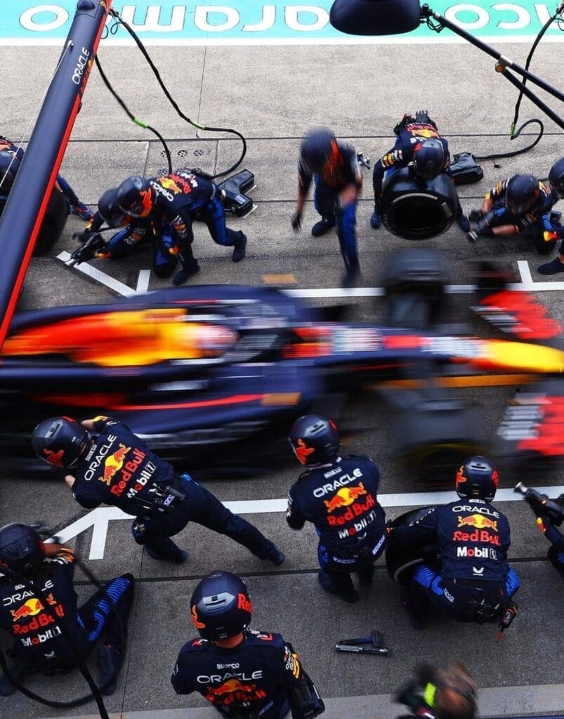 Pit stop f1 2024