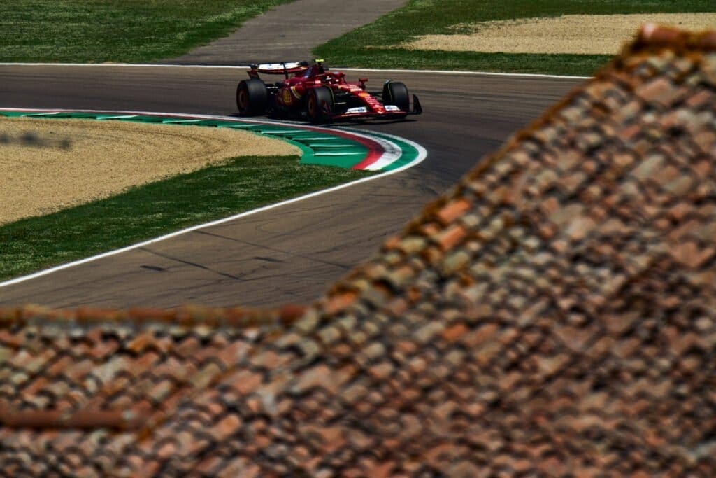 La variante Villeneuve a Imola, vista dalla Tosa
