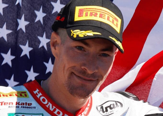 Nicky Hayden, during his time in SBK