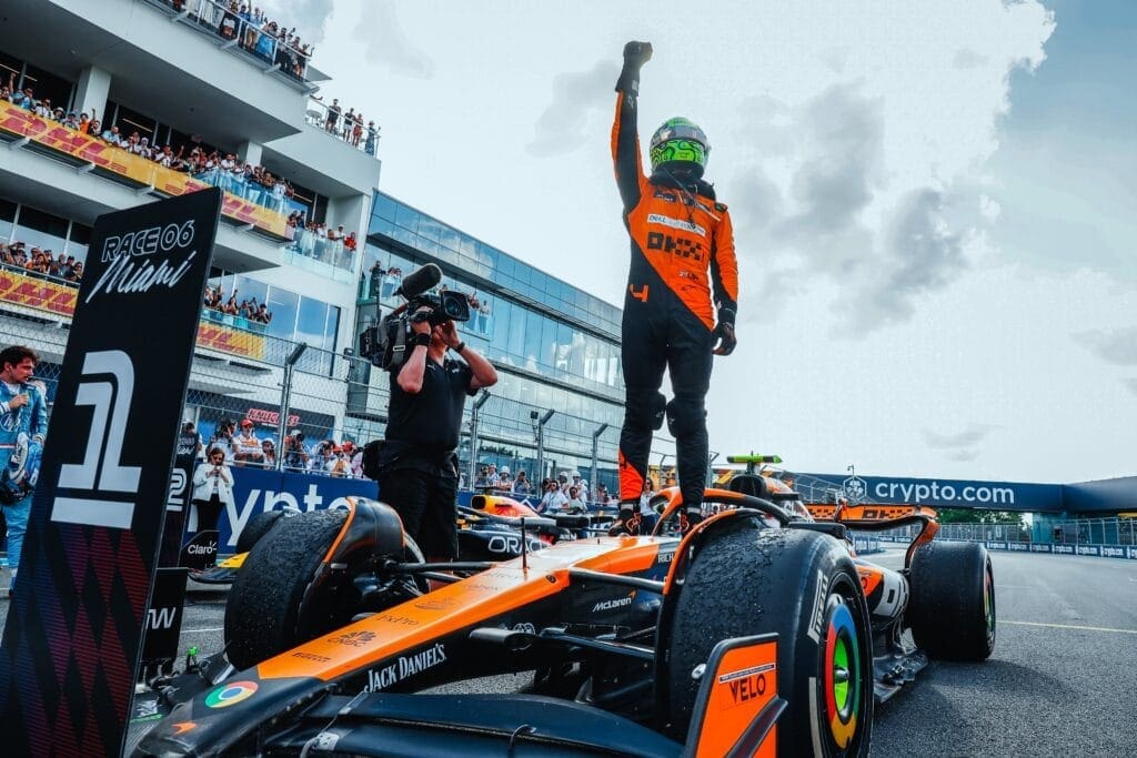 prima vittoria di lando norris