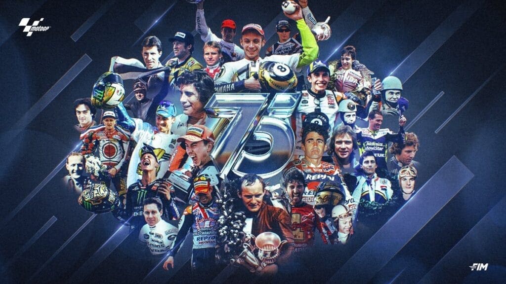 75 anni di motogp