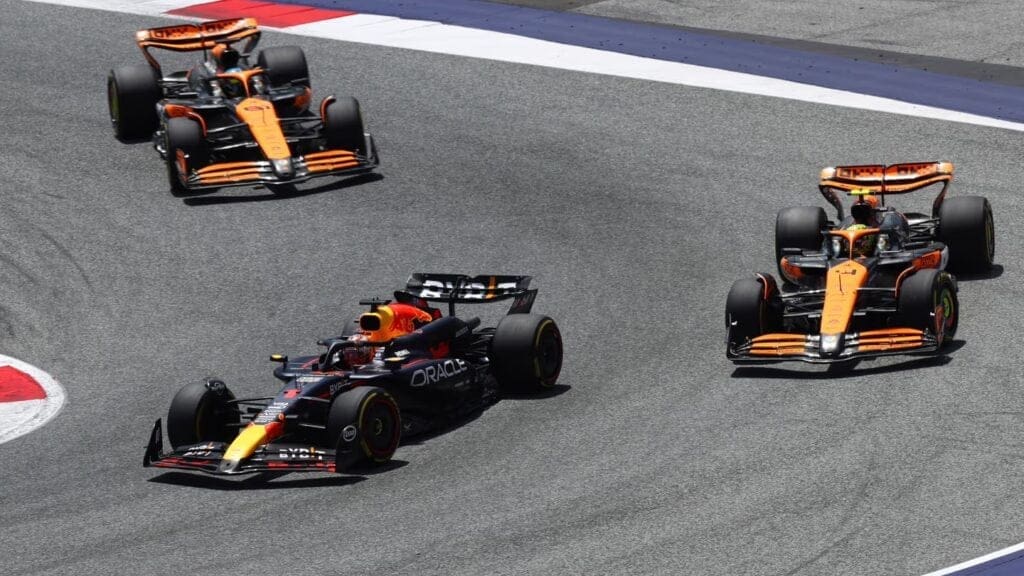 Lando Norris in Austria si è classificato 3° nella gara Sprint.