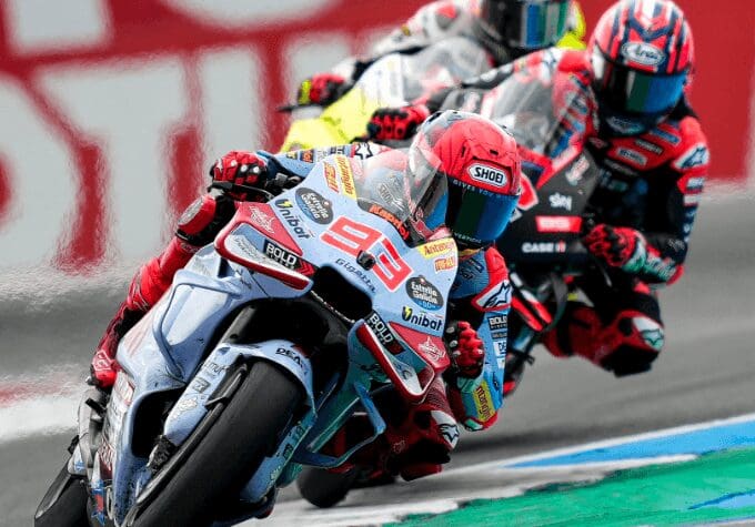 marc marquez penalizzato ad assen