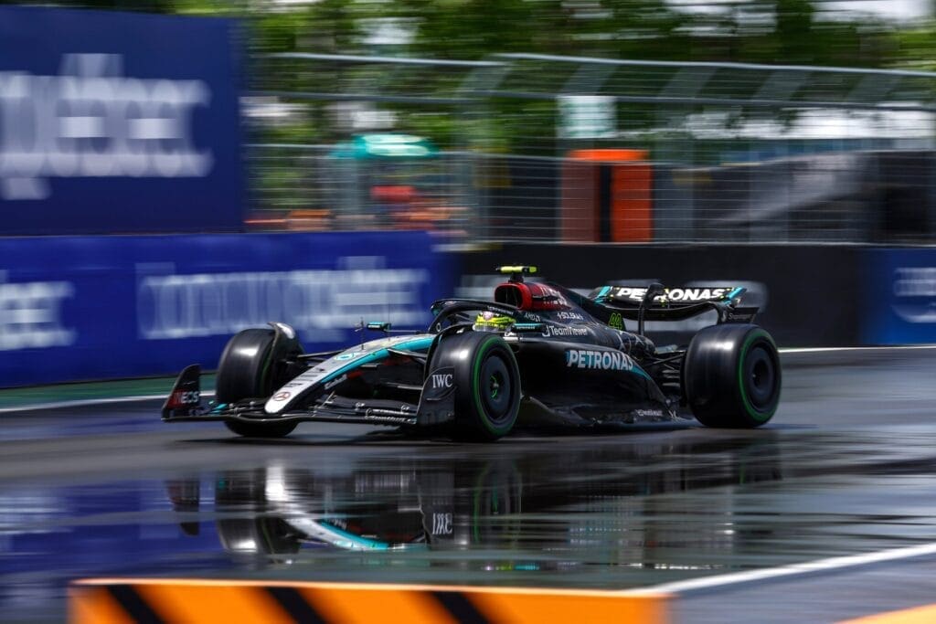 aggiornamenti mercedes in spagna
