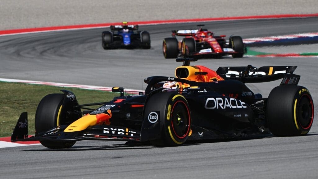 I risultati delle FP2 in Spagna: in foto Max Verstappen, 5° al traguardo