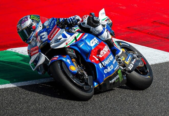 Enea Bastianini dopo il Mugello, dove è arrivato 2°