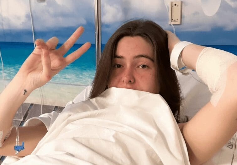 Accident involving Jessica Howden: the first image from Cesena Hospital