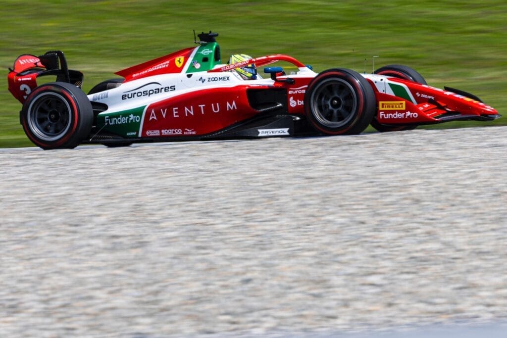 sprint f2 in austria