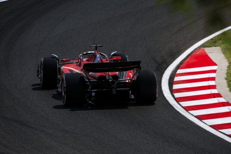 ferrari a metà in ungheria