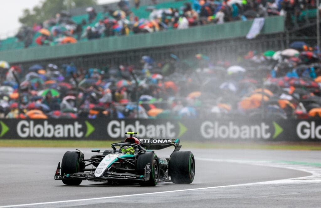 mercedes a silverstone