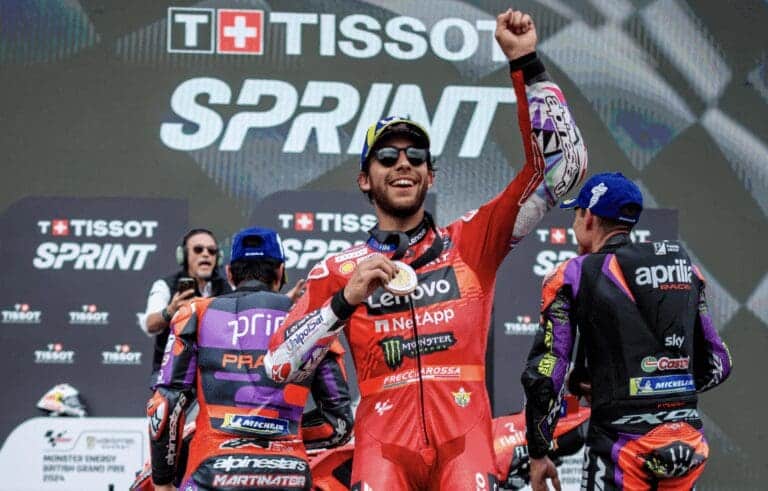 bastianini dopo la sprint