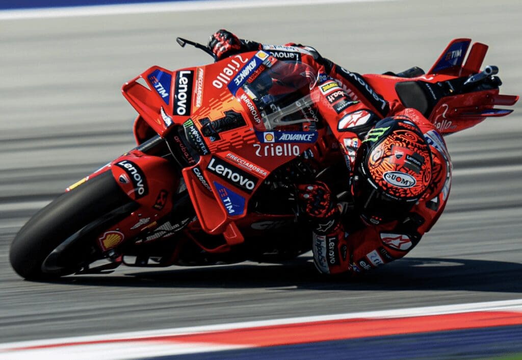 Sprint MotoGP in Austria: Pecco Bagnaia WINS!