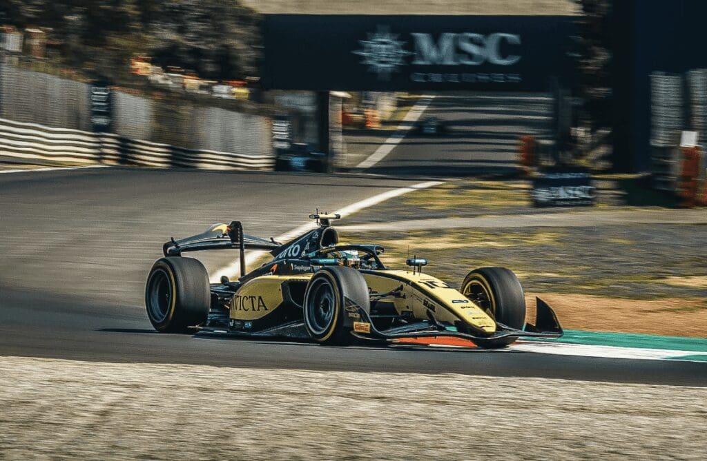 Gabriel Bortoleto During F2 Qualifying at Monza: Suffers Costly Mistake Before Lesmo 2