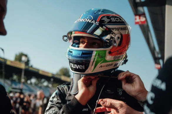kimi antonelli dopo l'incidente nelle fp1 a monza