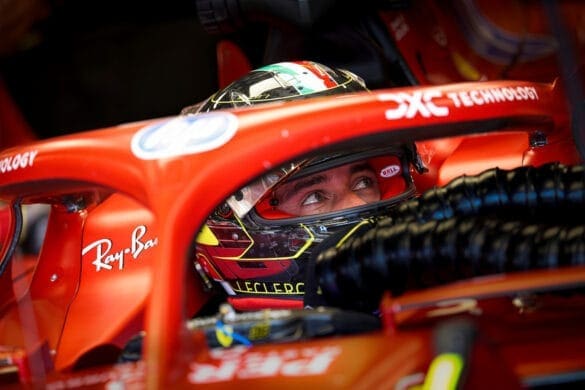 charles leclerc fiducioso a monza 2024