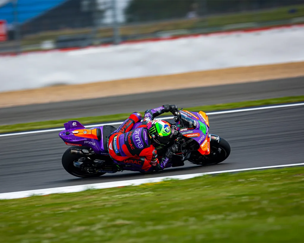 morbidelli penalizzato a silverstone